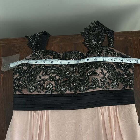 Sue Wong Walt Disney “Alice in Wonderland” 
Black & Rose Lace Trim Dress Size 6 - Picture 10 of 16